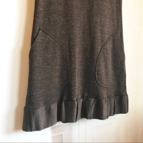 ZARA Mod Sweater Dress with Pockets - Picture 7 of 8